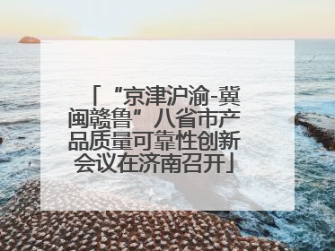 “京津沪渝-冀闽赣鲁”八省市产品质量可靠性创新会议在济南召开