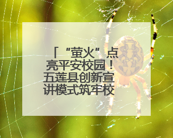 “萤火”点亮平安校园！五莲县创新宣讲模式筑牢校园安全防线