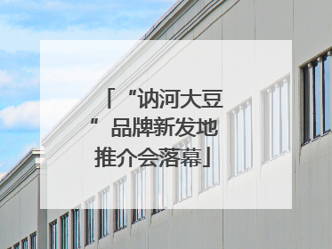 “讷河大豆”品牌新发地推介会落幕