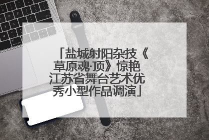 盐城射阳杂技《草原魂·顶》惊艳江苏省舞台艺术优秀小型作品调演