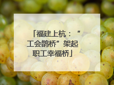 福建上杭：“工会鹊桥”架起职工幸福桥