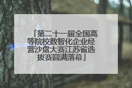 第二十一届全国高等院校数智化企业经营沙盘大赛江苏省选拔赛圆满落幕