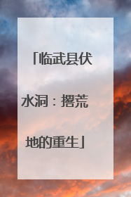 临武县伏水洞：撂荒地的重生