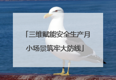三维赋能安全生产月 小场景筑牢大防线