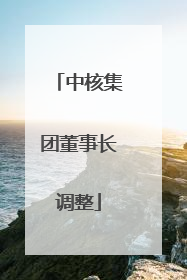 中核集团董事长调整