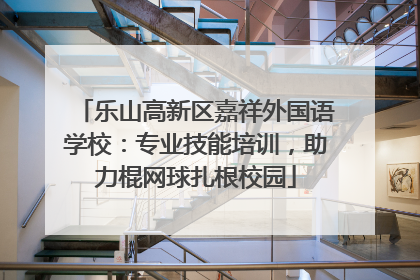 乐山高新区嘉祥外国语学校：专业技能培训，助力棍网球扎根校园