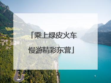 乘上绿皮火车 慢游精彩东营