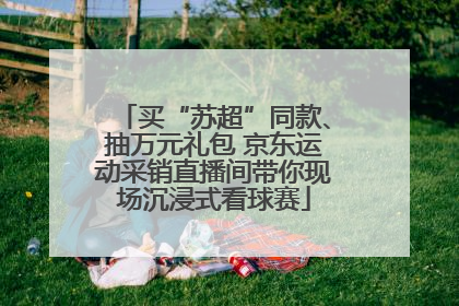 买“苏超”同款、抽万元礼包 京东运动采销直播间带你现场沉浸式看球赛