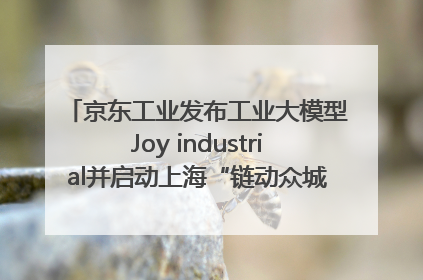 京东工业发布工业大模型Joy industrial并启动上海“链动众城 万亿降本”计划