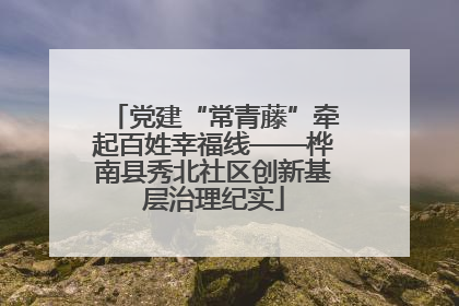 党建“常青藤”牵起百姓幸福线——桦南县秀北社区创新基层治理纪实