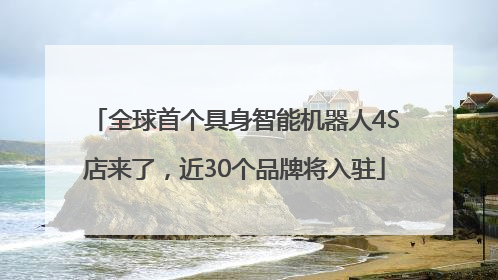 全球首个具身智能机器人4S店来了，近30个品牌将入驻