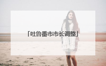 吐鲁番市市长调整