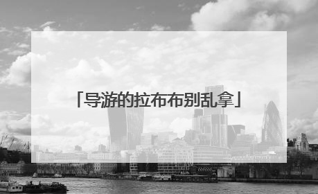 导游的拉布布别乱拿