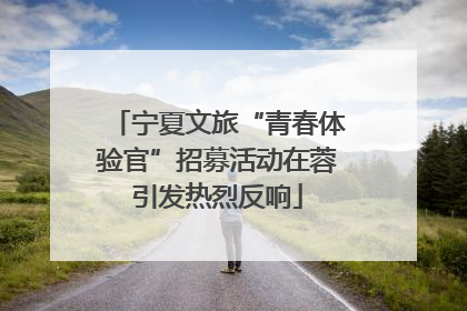宁夏文旅“青春体验官”招募活动在蓉引发热烈反响