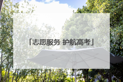 志愿服务 护航高考
