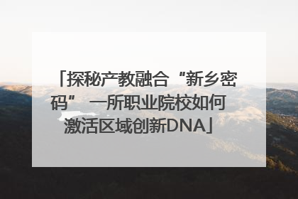 探秘产教融合“新乡密码” 一所职业院校如何激活区域创新DNA