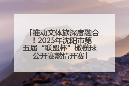 推动文体旅深度融合！2025年沈阳市第五届“联盟杯”橄榄球公开赛燃情开赛