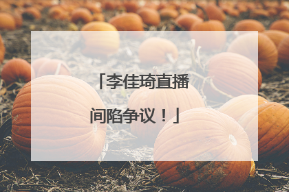李佳琦直播间陷争议！