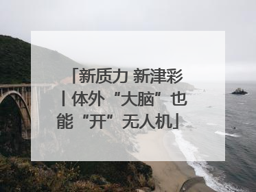 新质力 新津彩丨体外“大脑”也能“开”无人机