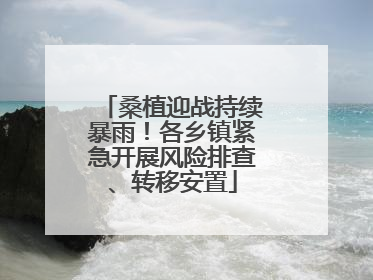 桑植迎战持续暴雨！各乡镇紧急开展风险排查、转移安置