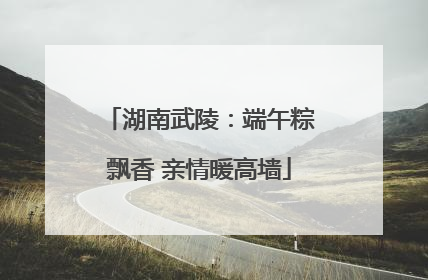 湖南武陵：端午粽飘香 亲情暖高墙