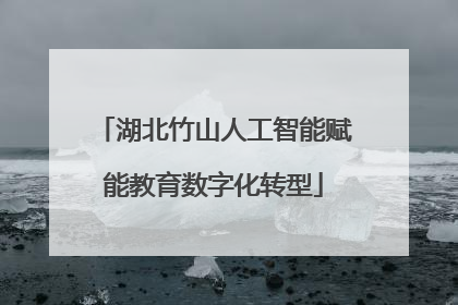 湖北竹山人工智能赋能教育数字化转型