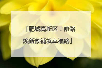 肥城高新区：修路焕新颜铺就幸福路