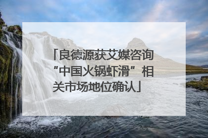 良德源获艾媒咨询“中国火锅虾滑”相关市场地位确认