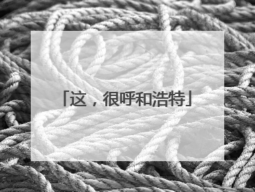 这，很呼和浩特