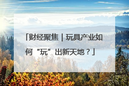 财经聚焦｜玩具产业如何“玩”出新天地？