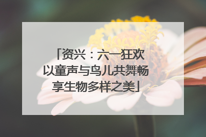 资兴：六一狂欢 以童声与鸟儿共舞畅享生物多样之美