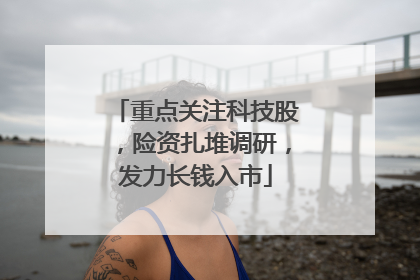 重点关注科技股，险资扎堆调研，发力长钱入市