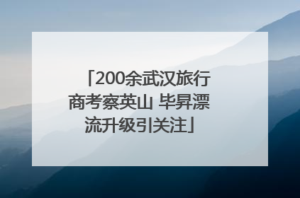 200余武汉旅行商考察英山 毕昇漂流升级引关注