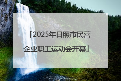 2025年日照市民营企业职工运动会开幕
